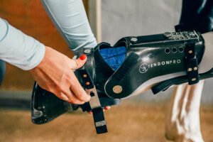 Fitting the TendonPro DSS boot to a horse’s lower limb